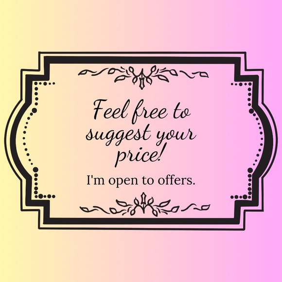 Feel Free to Suggest Your Price! - Picture 1 of 1